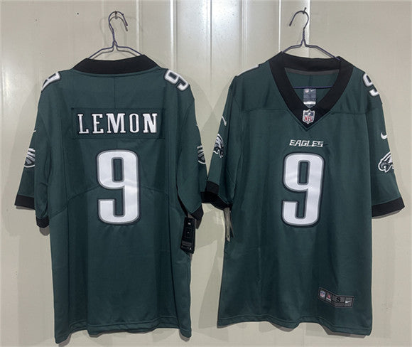 Makai Lemon Philadelphia Eagles green Vapor jersey