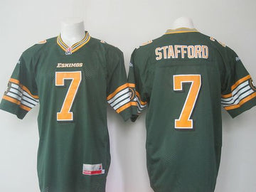 Kenny Stafford Edmonton Elks green jersey