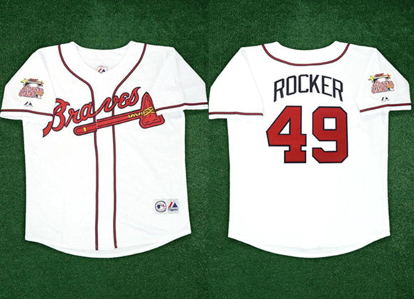John Rocker Atlanta Braves white Home jersey