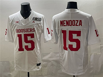 Fernando Mendoza Indiana Hoosiers white jersey
