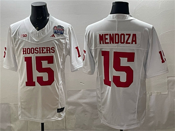 Fernando Mendoza Indiana Hoosiers white jersey