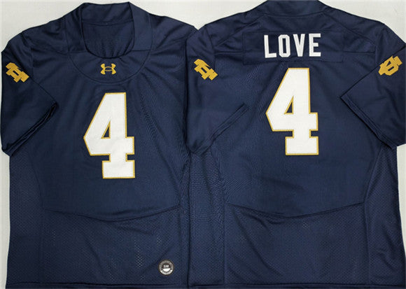 Jeremiyah Love Notre Dame Fighting Irish navy Limited jersey