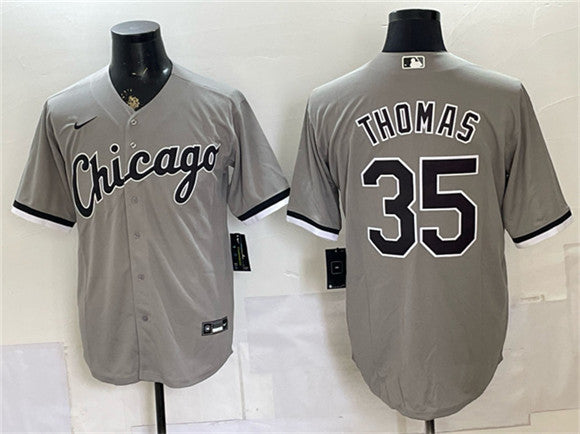 Frank Thomas Chicago White Sox gray jersey