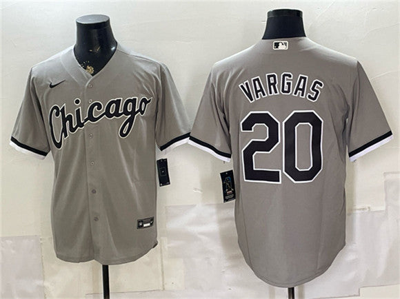 Miguel Vargas Chicago White Sox gray jersey