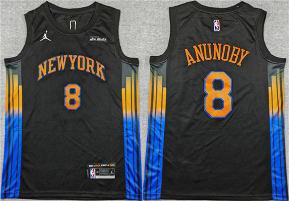 Custom New York Knicks jersey