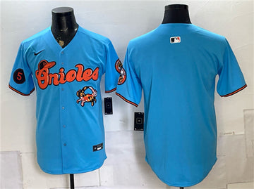 Custom Baltimore Orioles blue Vapor jersey