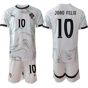 João Félix Portugal National Team white Away jersey