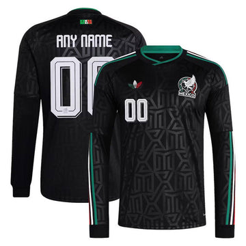 Custom Mexico National Team black jersey