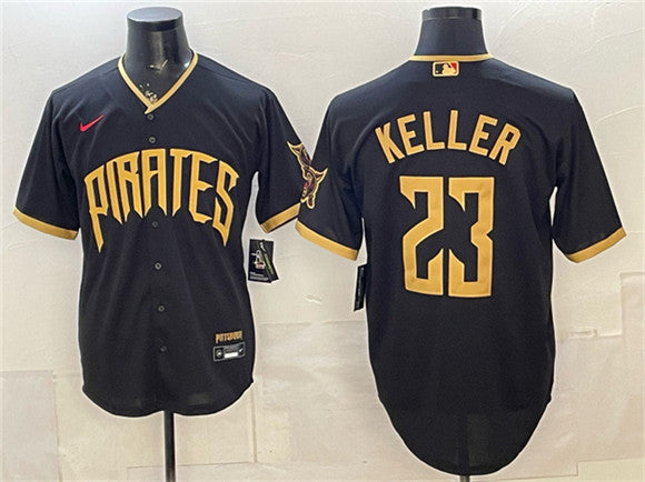 Mitch Keller Pittsburgh Pirates black City Connect jersey