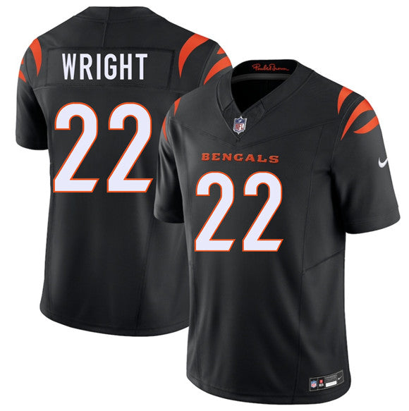 Ceyair Wright Cincinnati Bengals black Vapor jersey