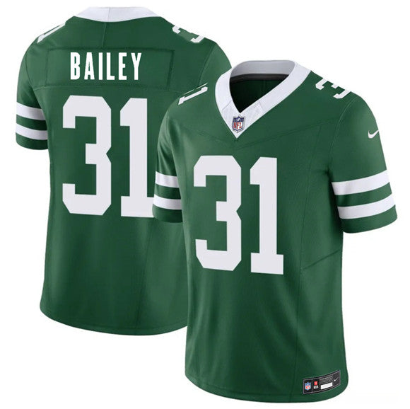 David Bailey New York Jets green Vapor jersey