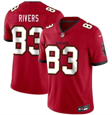 Eric Rivers Tampa Bay Buccaneers red Vapor jersey