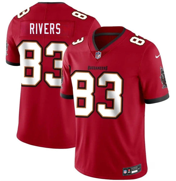 Eric Rivers Tampa Bay Buccaneers red Vapor jersey