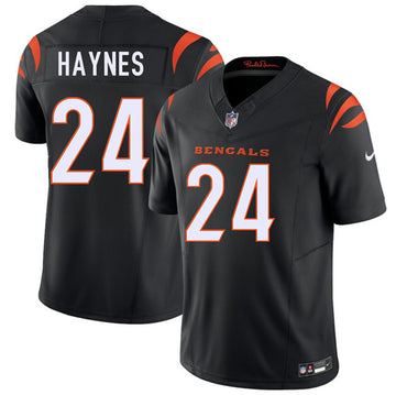 Jamal Haynes Cincinnati Bengals black Vapor jersey