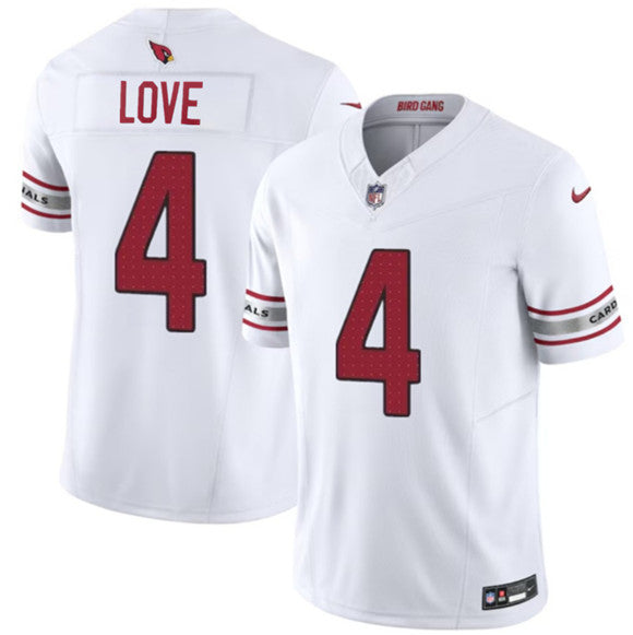 Jeremiyah Love Arizona Cardinals white Vapor jersey