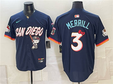 Jackson Merrill Obsidian San Diego Padres City Connect jersey