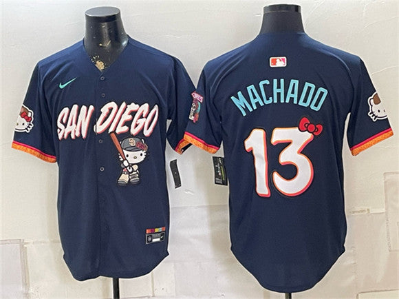 Manny Machado Obsidian San Diego Padres City Connect jersey
