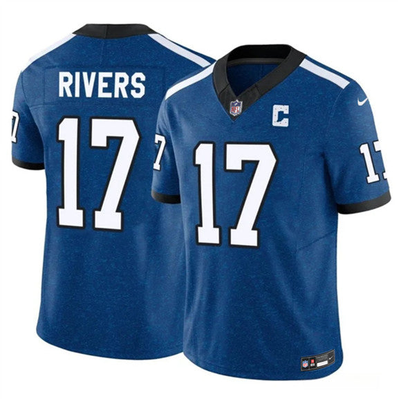 Philip Rivers Indianapolis Colts blue Vapor jersey
