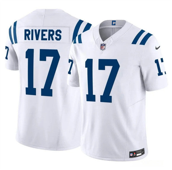 Philip Rivers Indianapolis Colts white Vapor jersey