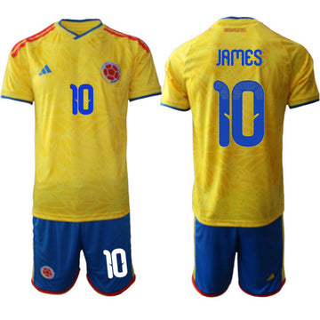 James Rodríguez Colombia National Team yellow Home jersey