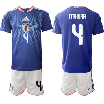 Ko Itakura Japan National Team blue Home jersey