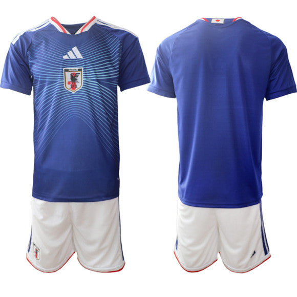 Custom Japan National Team blue Home jersey