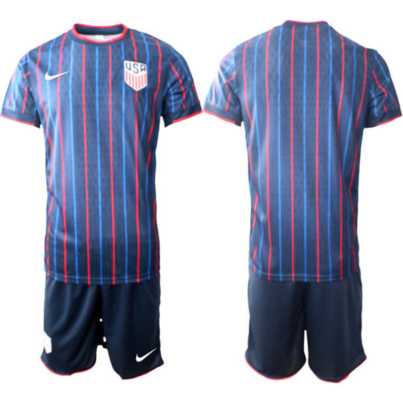Custom USMNT blue Away jersey