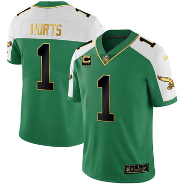 Jalen Hurts Philadelphia Eagles green Alternate jersey