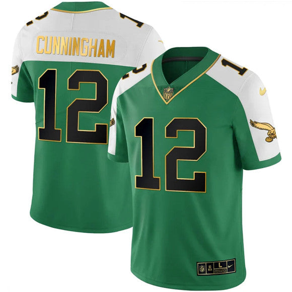 Randall Cunningham Philadelphia Eagles green Alternate jersey