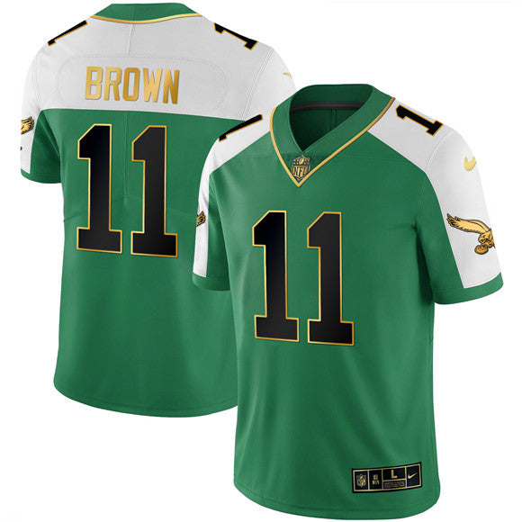 A.J. Brown Philadelphia Eagles green Alternate jersey