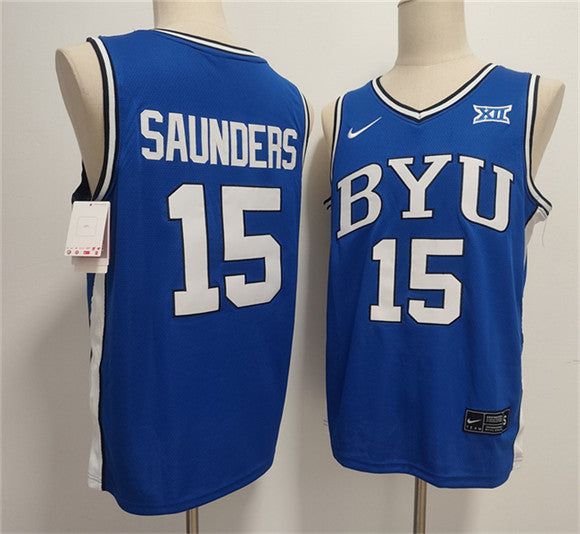 Richie Saunders Duke Blue Devils blue jersey