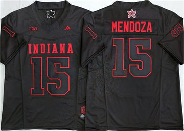 Fernando Mendoza Indiana Hoosiers black jersey