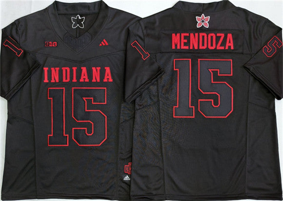 Fernando Mendoza Indiana Hoosiers black jersey