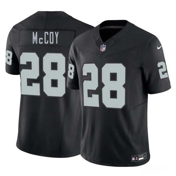 Jermod McCoy Las Vegas Raiders black Vapor jersey