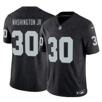 Mike Washington Jr Las Vegas Raiders black Vapor jersey