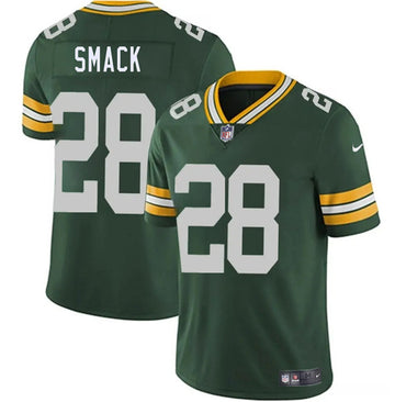 Trey Smack Green Bay Packers green Vapor jersey