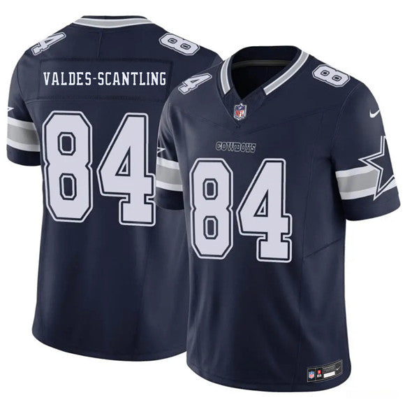 Marquez Valdes-Scantling Dallas Cowboys navy Vapor jersey