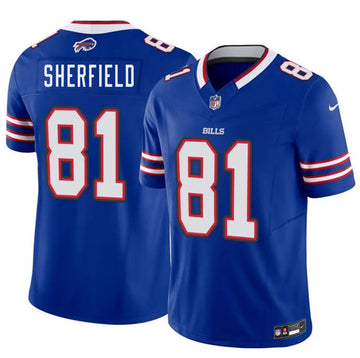 Trent Sherfield Buffalo Bills blue Vapor jersey