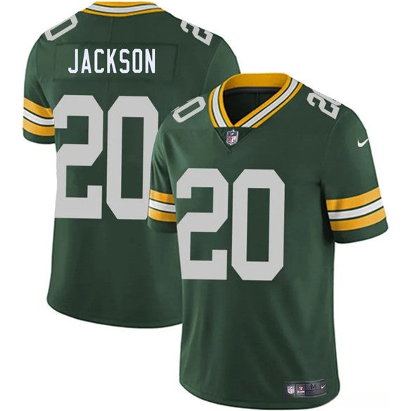 Domani Jackson Green Bay Packers green Vapor jersey