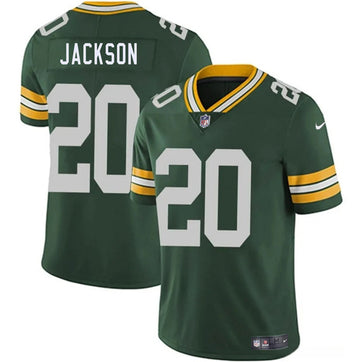 Domani Jackson Green Bay Packers green Vapor jersey