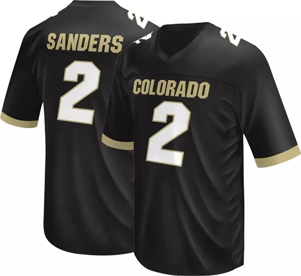 Shedeur Sanders Colorado Buffaloes black jersey