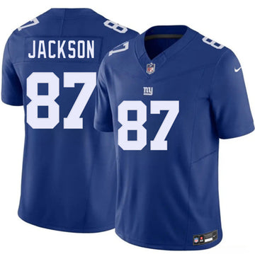 Courtney Jackson New York Giants blue Vapor jersey