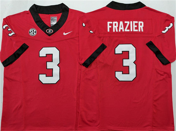 Nate Frazier Georgia Bulldogs red jersey