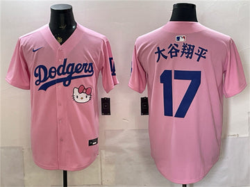 Shohei Ohtani Los Angeles Dodgers pink Vapor jersey
