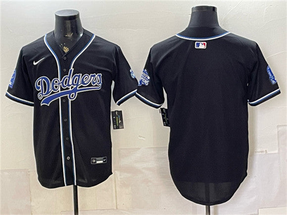 Custom Los Angeles Dodgers black Vapor jersey