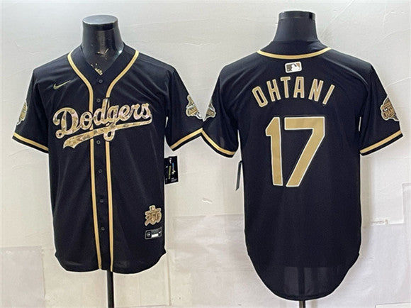 Shohei Ohtani Los Angeles Dodgers black jersey