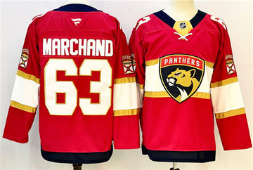 Brad Marchand Florida Panthers red Home jersey