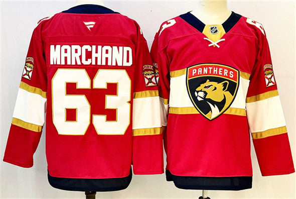 Brad Marchand Florida Panthers red Home jersey