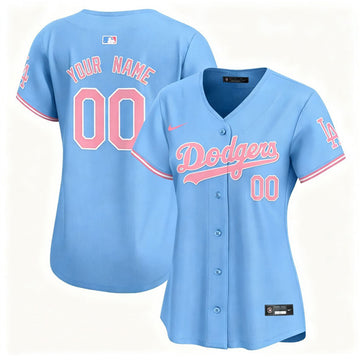 Custom Los Angeles Dodgers blue jersey