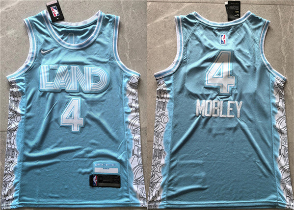 Evan Mobley Cleveland Cavaliers blue City Edition jersey